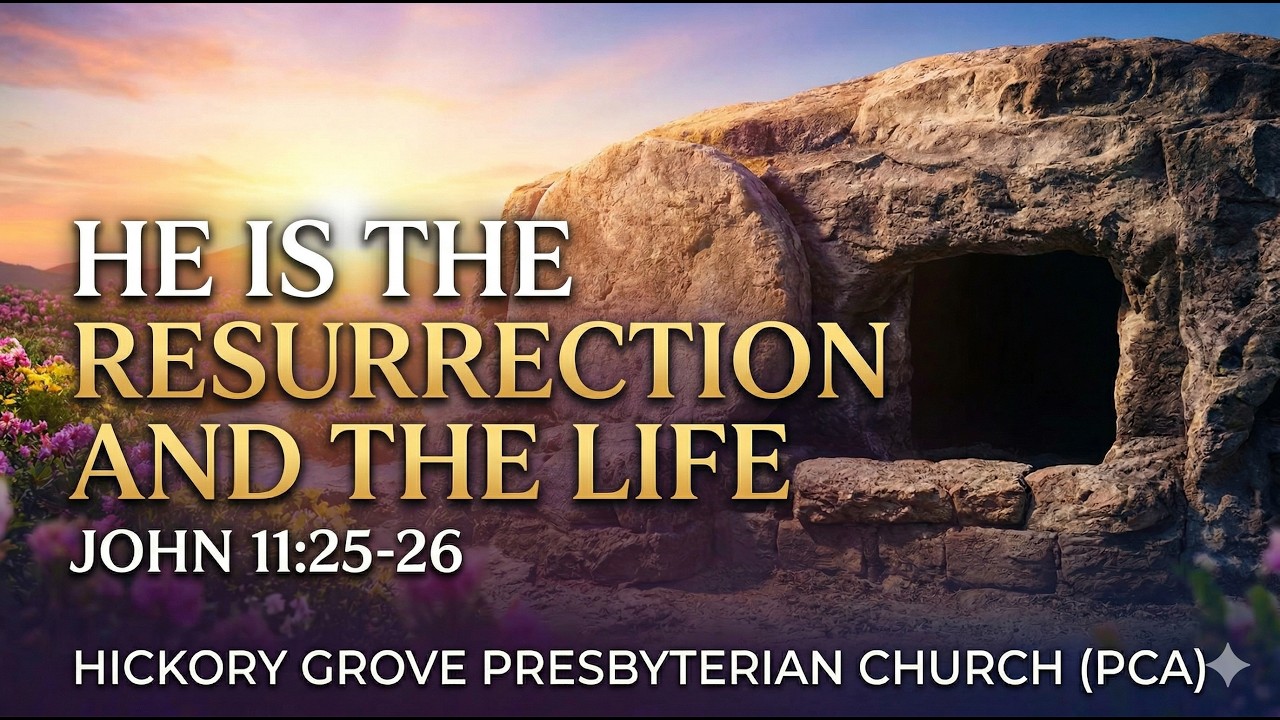 He Is the Resurrection and the Life (John 11:25-26)